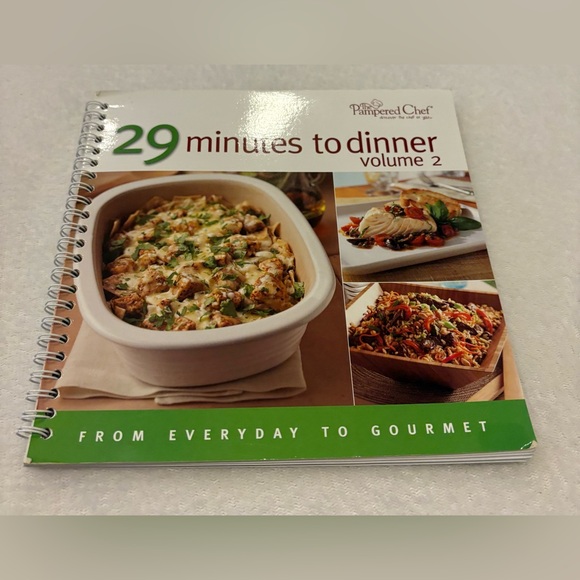 Set of 4 Pampered Chef Spiral-Bound Cookbooks - Picture 7 of 16